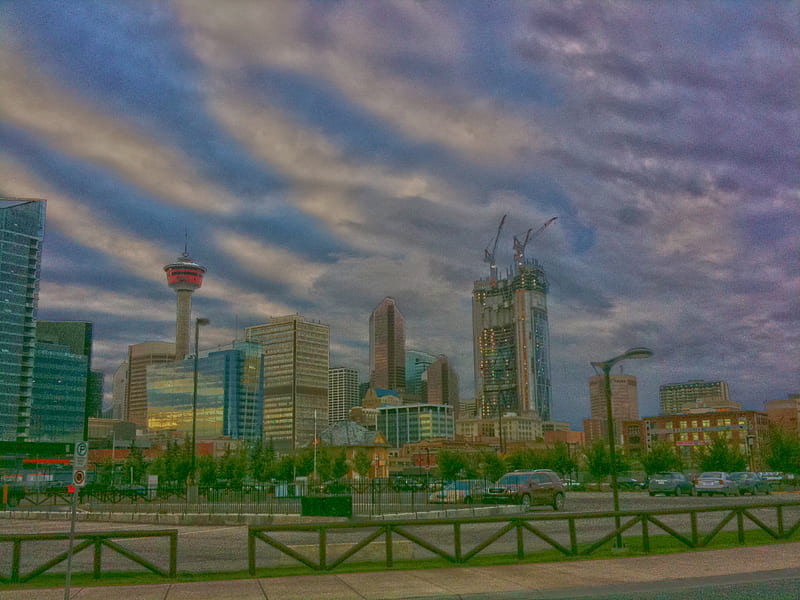 Calgary Alberta, calgary, alberta, dowtown, tower, HD wallpaper