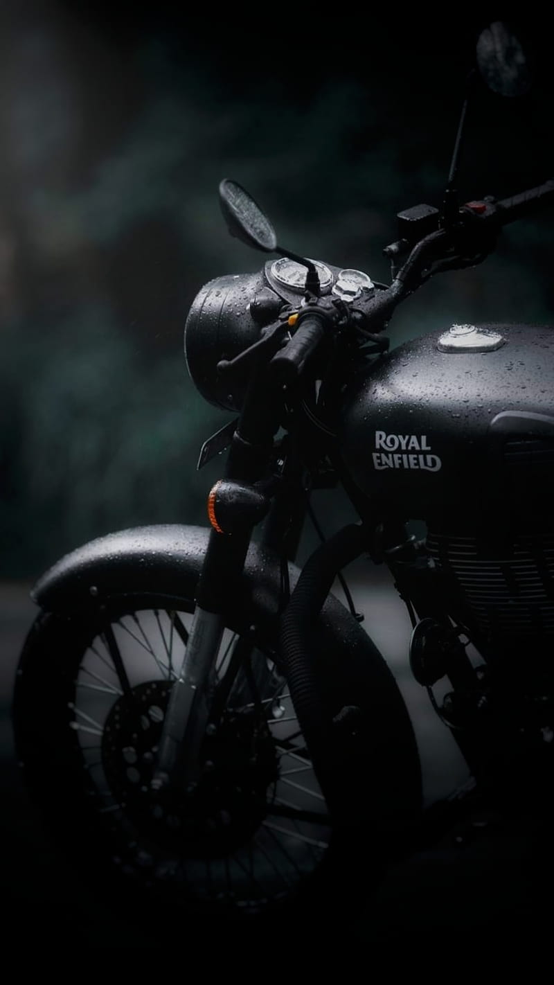 Royal Enfield, love, bike, bullet, motorcycle, emblems, motor, HD phone wallpaper