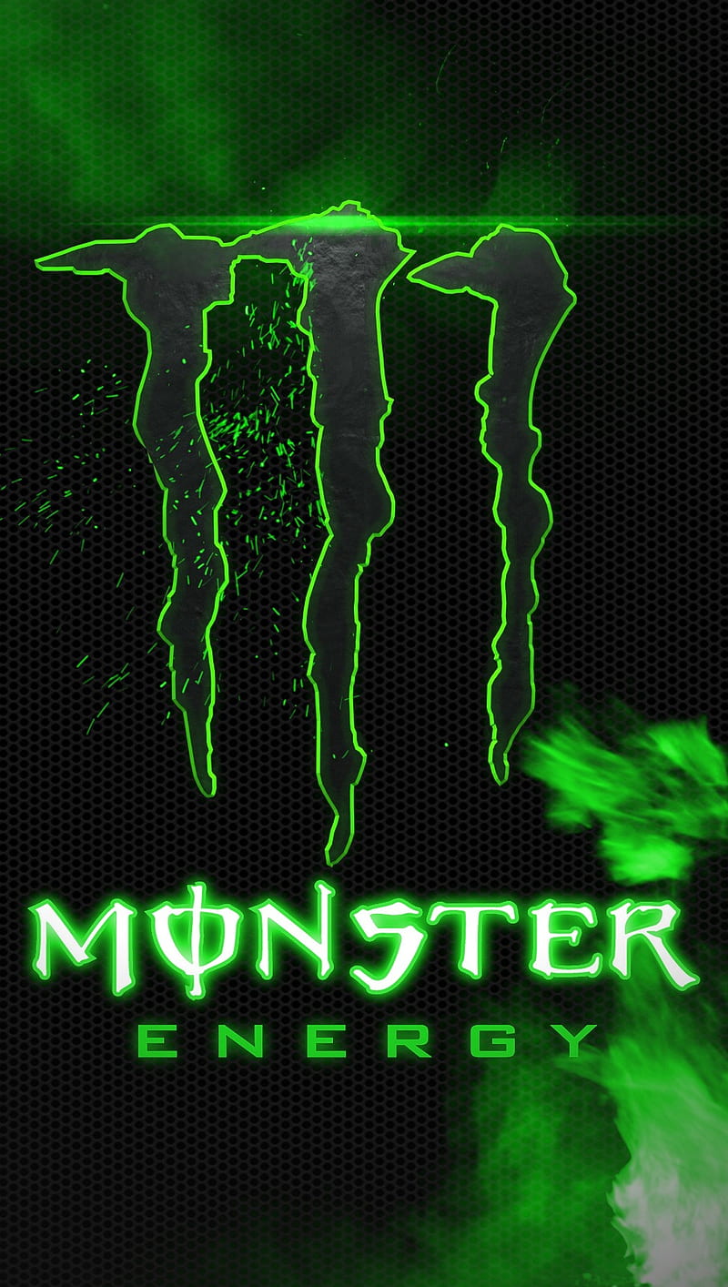 Monster Energy, energy logo, HD phone wallpaper
