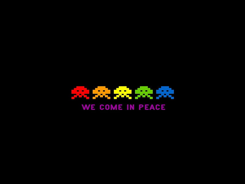 Space Invaders, arcade, 80s arcade, midway, odyssey, video games, atari, HD wallpaper