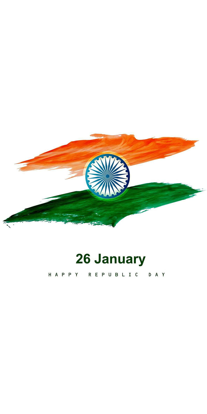 Republic day India, 1950, 2020, 26 january, bharat, constitution, indian flag, jai hind, patriots, republic day, HD phone wallpaper