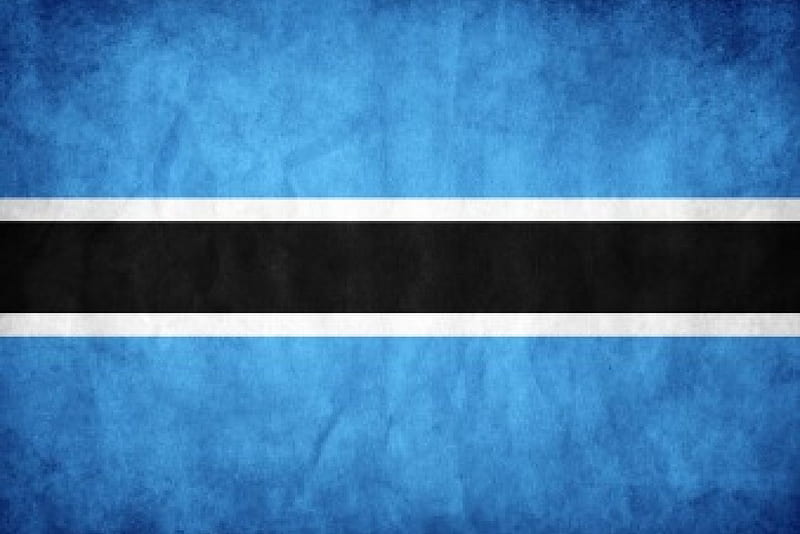 flag of botswana, blue, botswana, flag, stripe, HD wallpaper