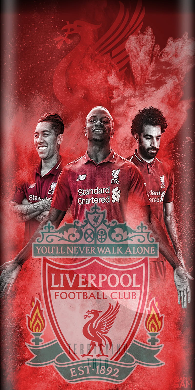 Liverpool, bobby, football, liverpool fc, mane, salah, soccer, HD phone wallpaper