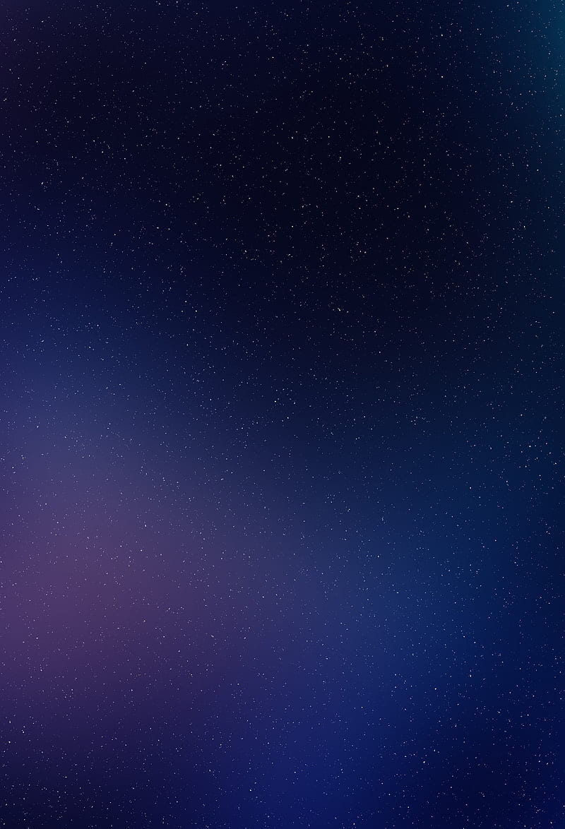 Night Sky, 929, dark, ios 12, leaked, nebula, plain, space, stars, HD phone wallpaper