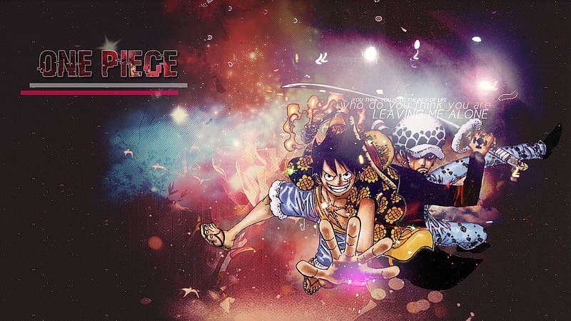 Anime, One Piece, Monkey D Luffy, Trafalgar Law, HD wallpaper | Peakpx