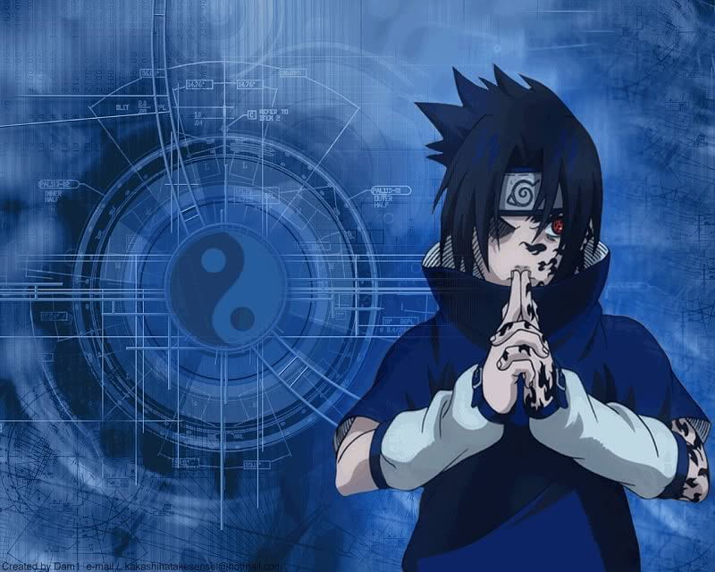 Estátua Sasuke Uchiha Chidori Marca Da Maldição Mark of Curse