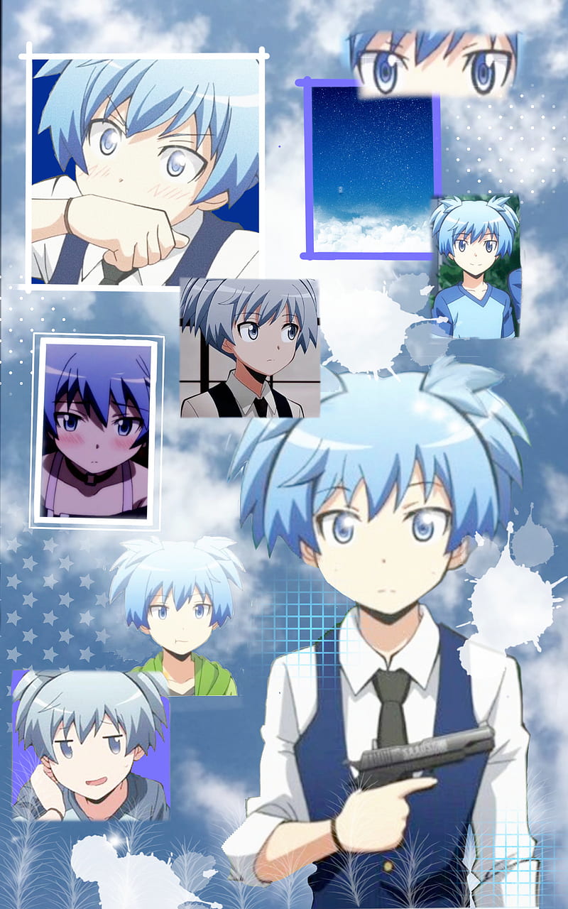 Nagisa collage, Assassination classroom, Nagisa shiota, HD phone