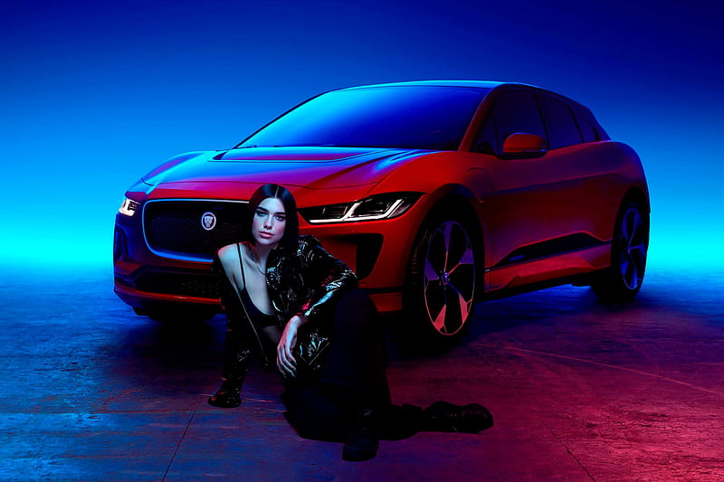 Dua Lipa Jaguar 2019, dua-lipa, music, celebrities, girls, HD wallpaper