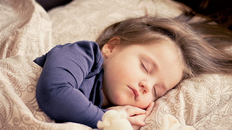 Cute Child Sleeping, child, cute, baby, HD wallpaper