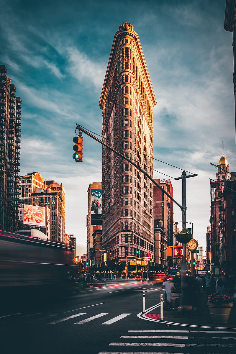 Building, architecture, city, street, new york, HD phone wallpaper | Peakpx