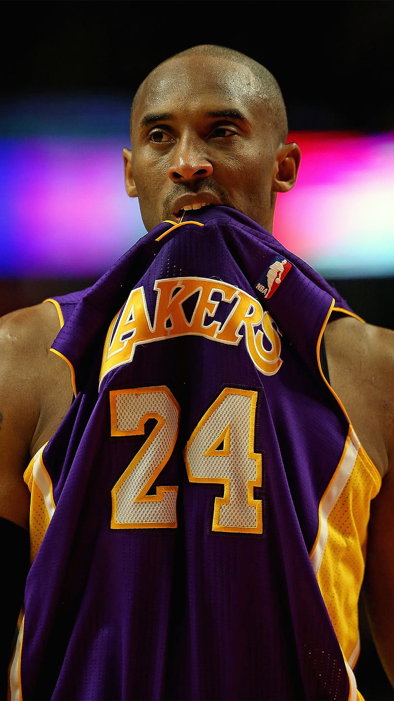 Kobe Bryant Los Angeles Lakers Men's #24 Mamba Week Dual Number