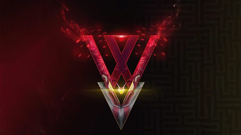 WandaVision Fan Logo, HD wallpaper
