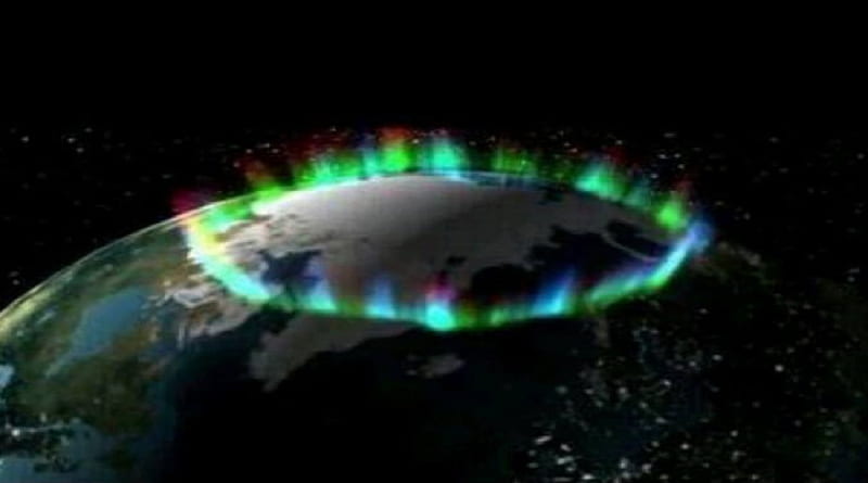Aurora Ring, lightshow, ring, space, aurora, HD wallpaper | Peakpx