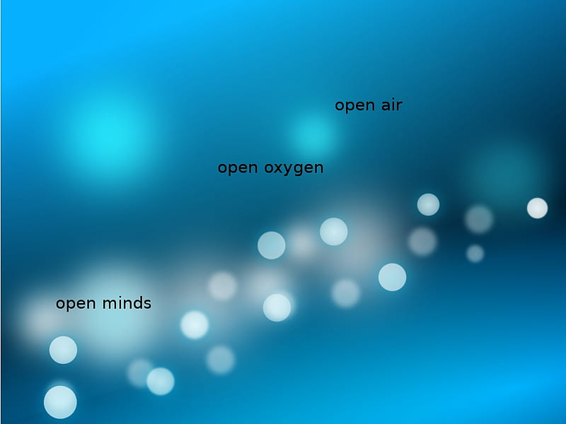 open air open oxygen open minds 2, open source, oxygen, opensource, minds, open minds, air, opensuse, HD wallpaper