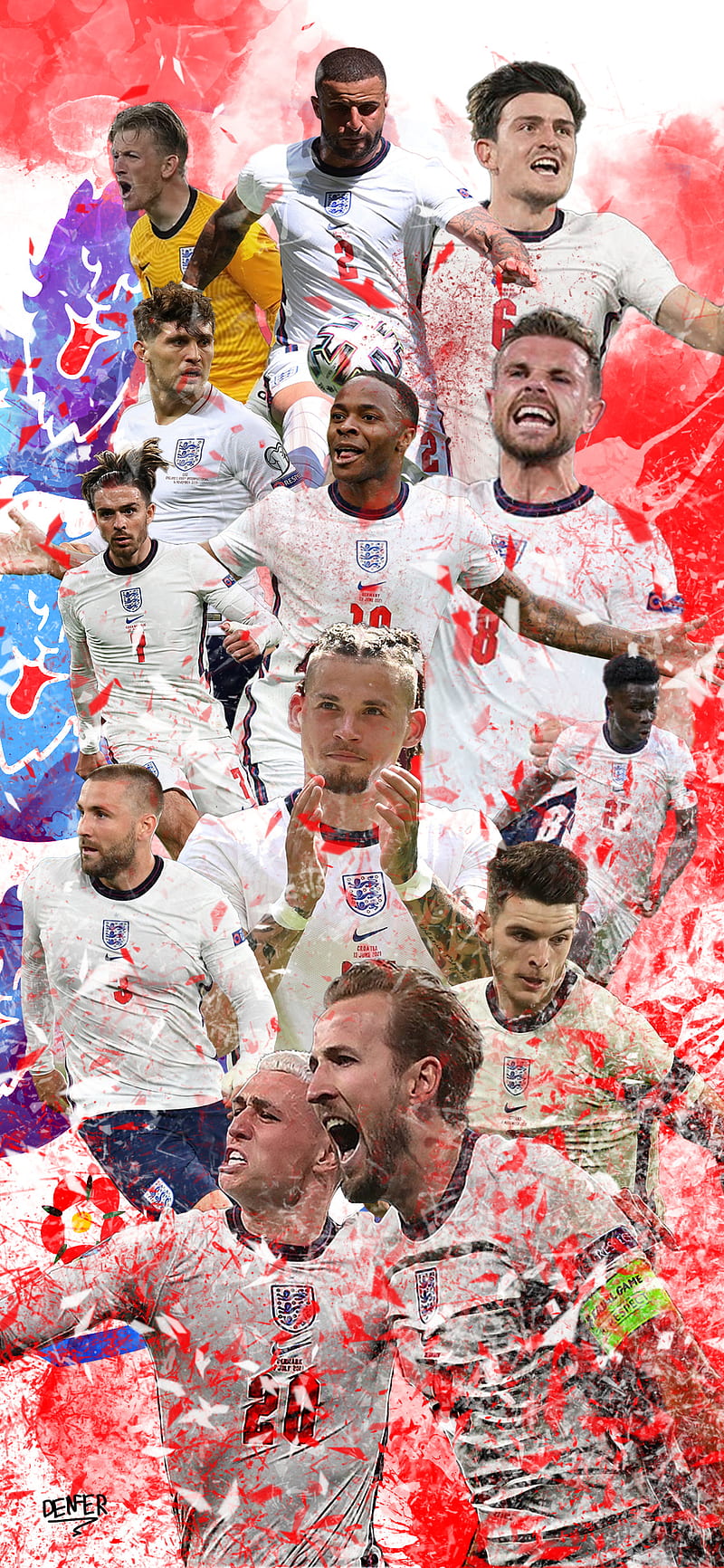 england, phillips, footballs coming home, henderson, sterling, pickford, rice, walker, three lions, saka, it's coming home, foden, maguire, 3 lions, stones, euro 2020, grealish, its coming home, shaw, kane, HD phone wallpaper