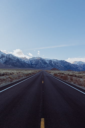 Road, mountains, asphalt, landscape, HD phone wallpaper | Peakpx