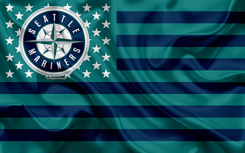 Seattle Mariners, American baseball club, American creative flag
