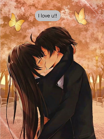 Hugging Anime Couple Wallpapers - Wallpaper Cave