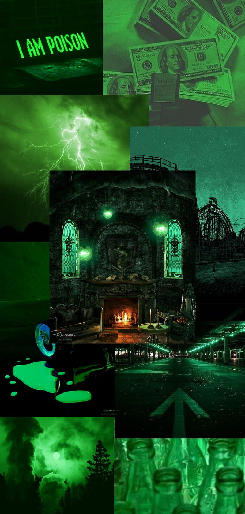 pottermore slytherin wallpaper