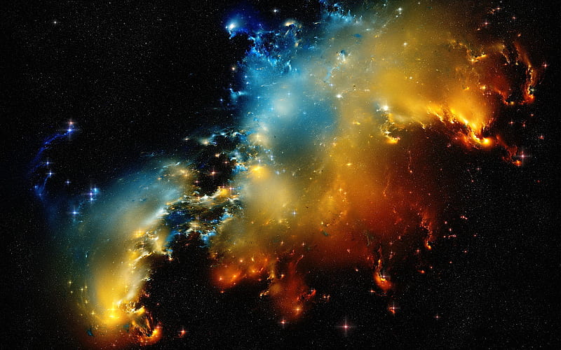 amazing nebula-Explore the secrets of the universe allpaper, HD wallpaper