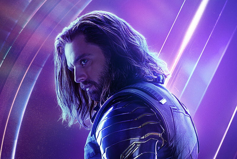 Bucky Barnes In Avengers Infinity War New Poster, bucky-barnes, avengers-infinity-war, 2018-movies, movies, poster, HD wallpaper