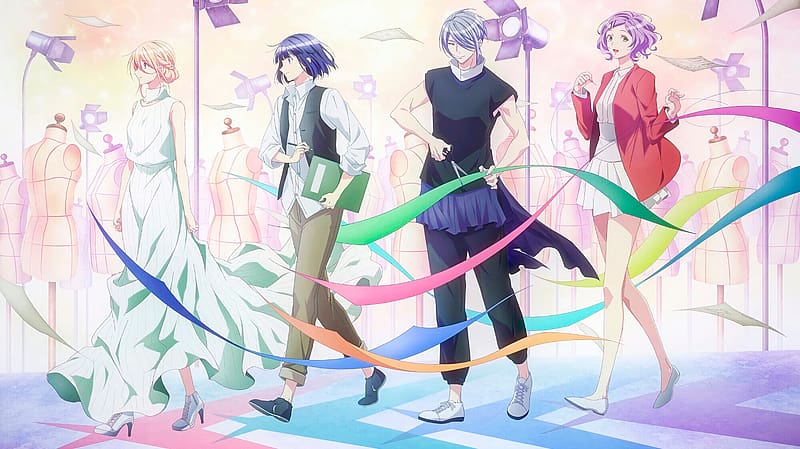Anime, Ikuto Tsumura, Chiyuki Fujito, Runway De Waratte, HD wallpaper