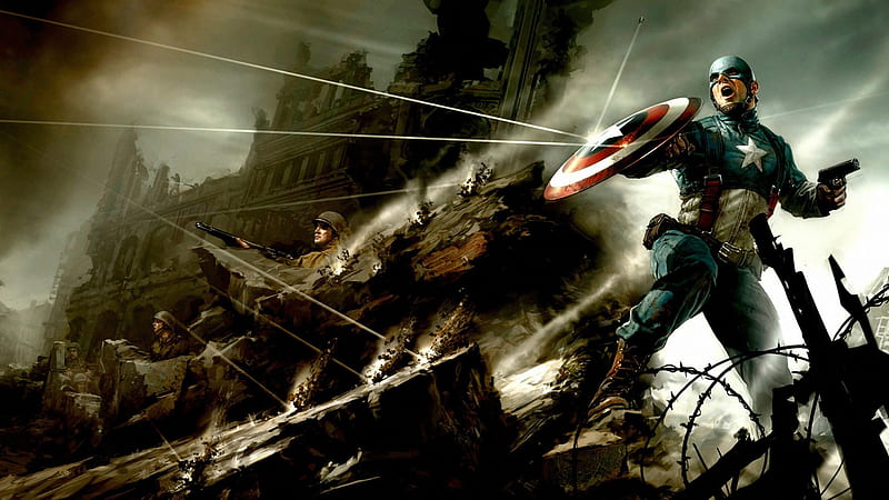 Captain America-The First Avenger Movie 07, HD wallpaper