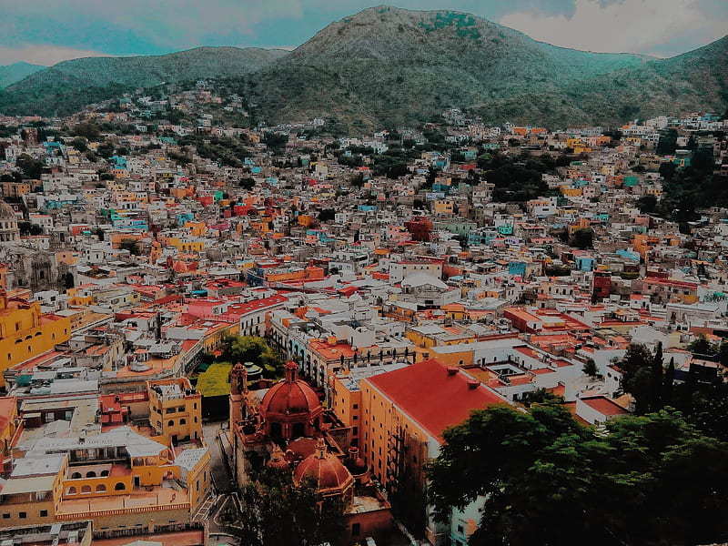 Guanajuato, landscape, HD wallpaper