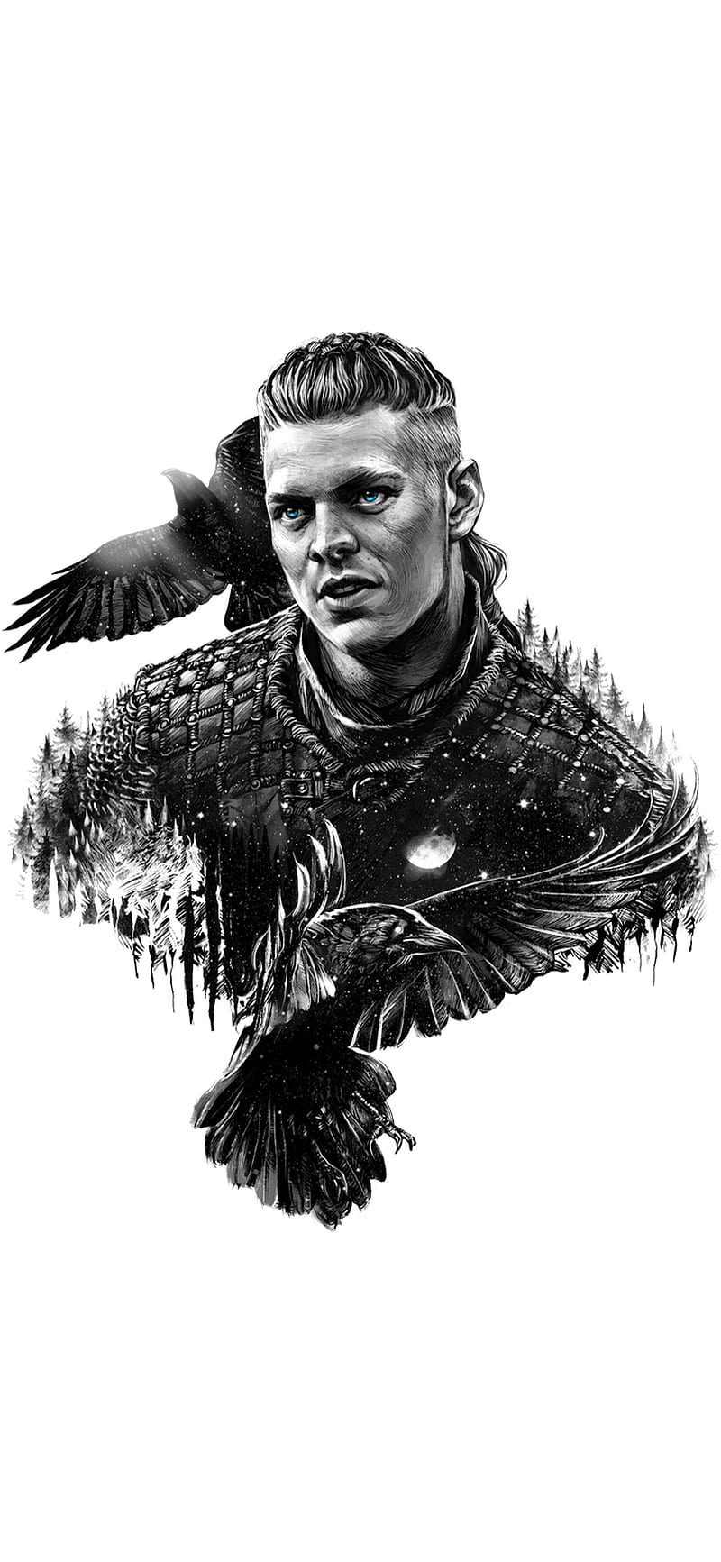 Ragnar Lothbrok, ivar the boneless, movies, series, viking, vikings,  warrior, HD phone wallpaper