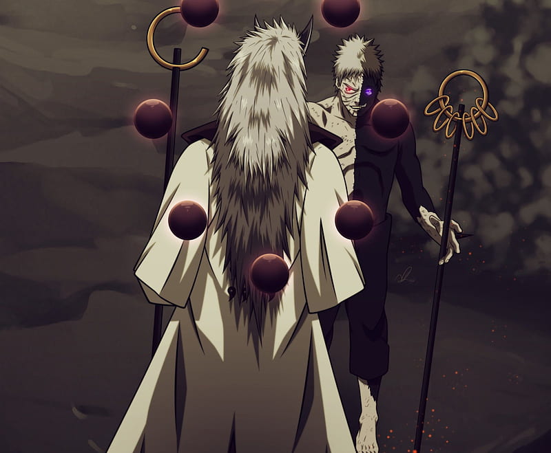 naruto shippuden obito ten tails