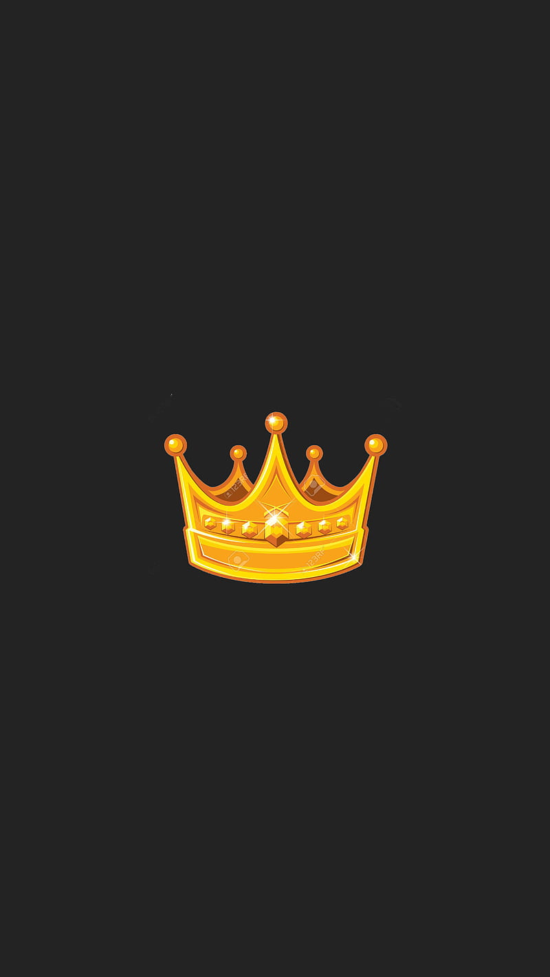 Crown, king, queen, gold, golden, cr7, real madrid, black, HD phone  wallpaper | Peakpx