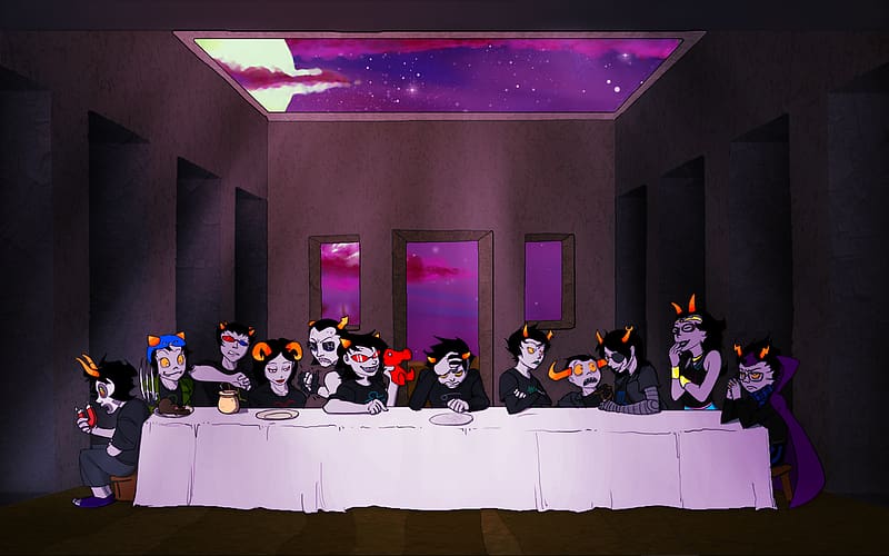 Last Supper Anime by crazzyredhead on DeviantArt
