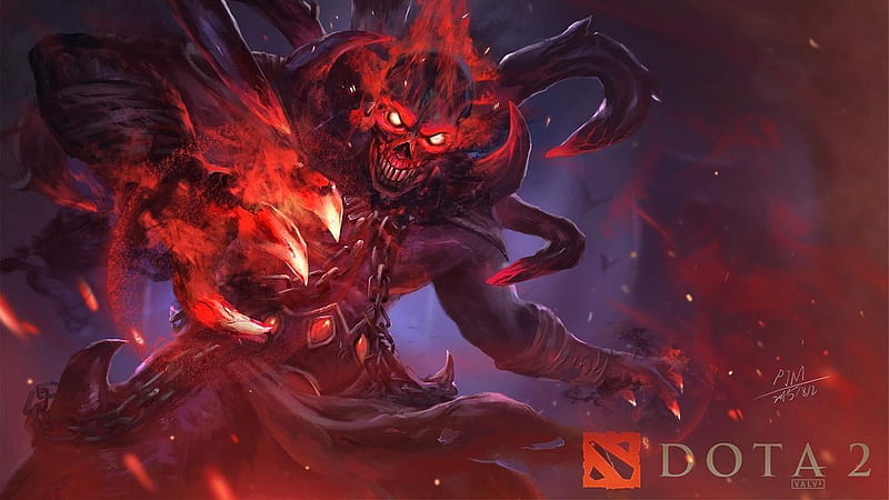 StarLadder Dota 2 en Twitter: Shadow Demon has a birtay today, 7 years ago he was added to Dota 2! #dota2 #sldota2 ❓How many matches did you play as Shadow Demon during, Shadow Fiend Dota 2, HD wallpaper