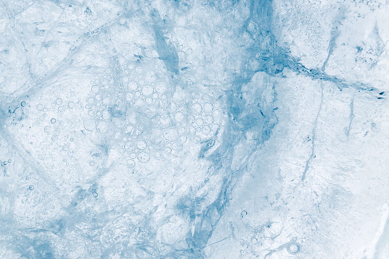 ice, macro, texture, bubbles, frozen, HD wallpaper
