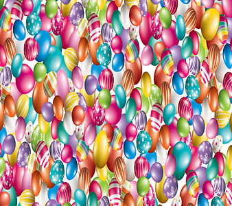 Easter Pattern, HD wallpaper