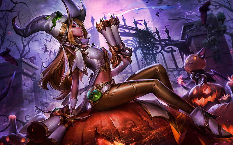 Miss Fortune MOBA, battle, 2020 games, League of Legends, artwork, Miss Fortune League of Legends, LoL, HD wallpaper