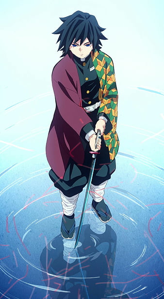 ✽Wallpapers de Kimetsu No Yaiba✽ 🌊 Giyu Tomioka🌊 demon slayer oc Hashira  in 2023