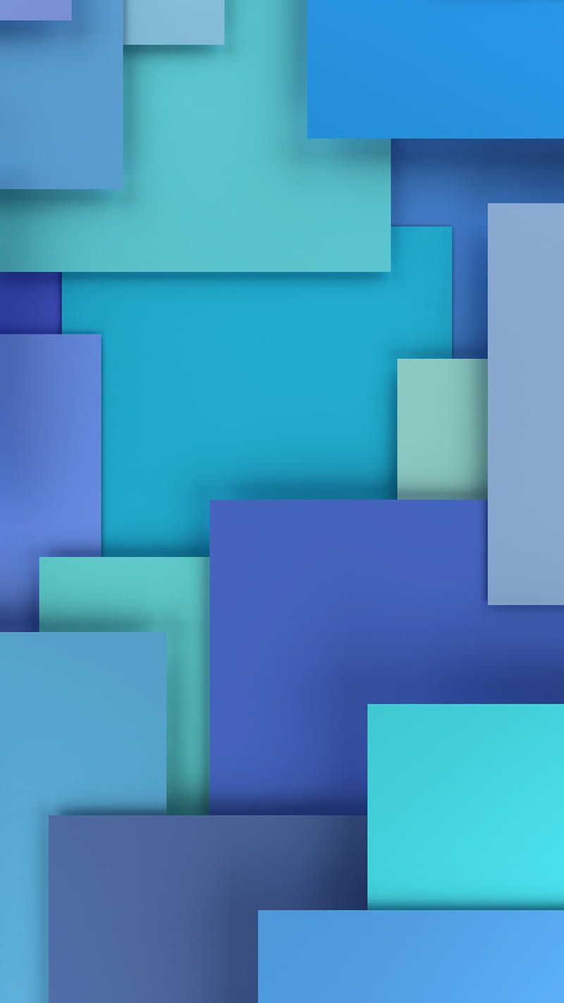 Material Design, abstract, android, background, blue, HD phone ...