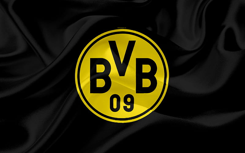 Borussia Dortmund logo, BVB, emblem, German football club, Germany, Bundesliga, football, HD wallpaper
