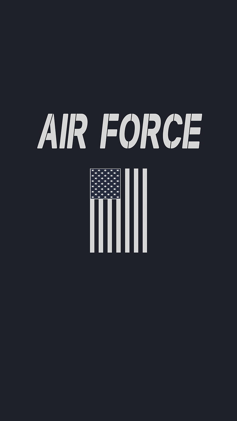 US Air Force, 929, air force, flag, military, minimalist, simple, united states, veteran, HD phone wallpaper
