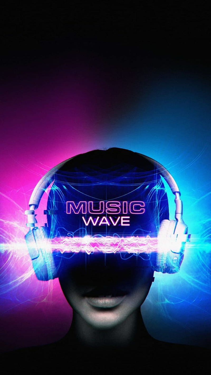 Music wave, abstracts, desenho, galaxy, note, song, themes, ultra, HD phone wallpaper