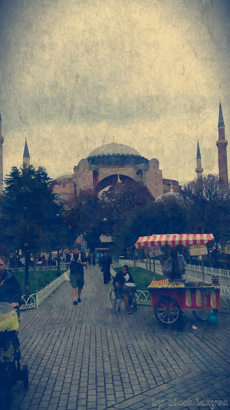 Hagia Sophia, ayasofya, istanbul, HD phone wallpaper