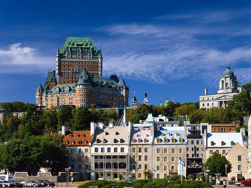 Quebec City Canada, city, canada, HD wallpaper