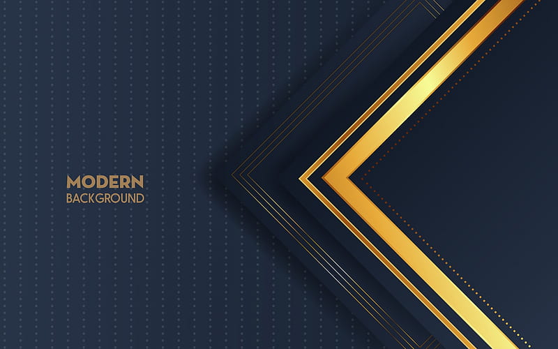 Navy and Gold, stripes, gold, navy, vector, background, HD wallpaper