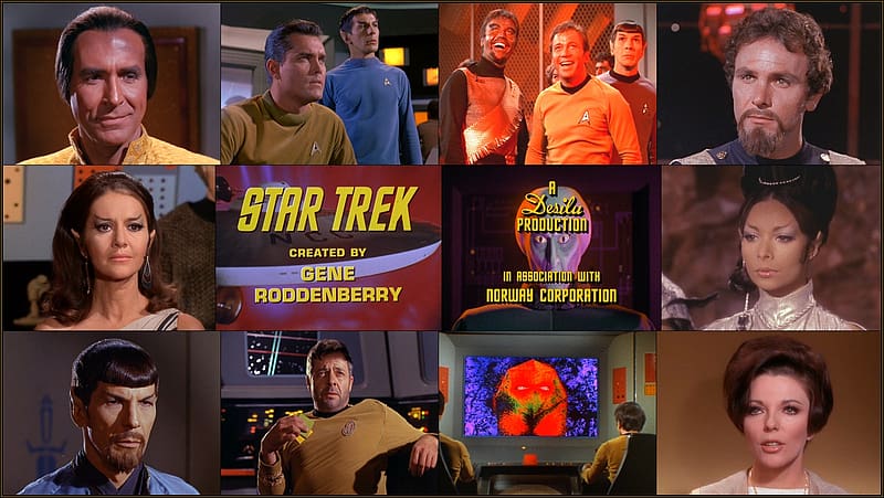Original Star Trek Series Top Ten, Mirror Spock, Star Trek, Decker, Loskene, Balok Puppet, TOS, Tholian, Kang, Edith Keeler, Romulan Commander, Khan, Pike, HD wallpaper
