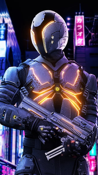 1170x2532px 1080p Free Download Cyber Trooper Cyber Troop Cybercop