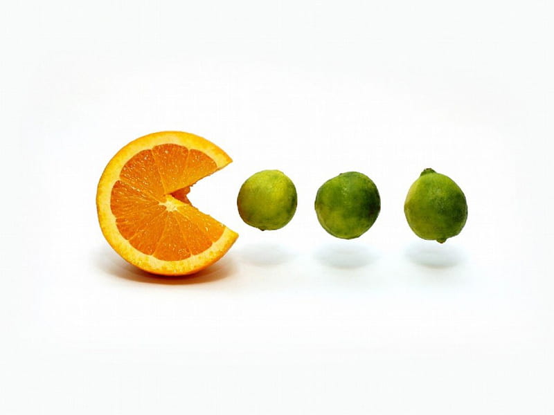 UNDER ONE ROOF, lemons, oranges, HD wallpaper