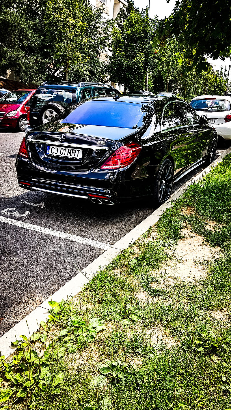 Mercedes-Benz Amg, amg, black, clujcars, mercedes-benz, s class, HD ...