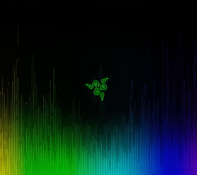 Razer Chroma, abstract, color, colour, logo, HD wallpaper