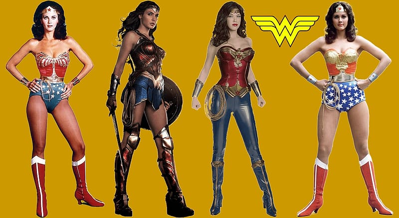 Wonder Woman, Cathy Lee Crosby, Lynda Carter, Adrianne Palicki, WW, Gal Gadot, HD wallpaper